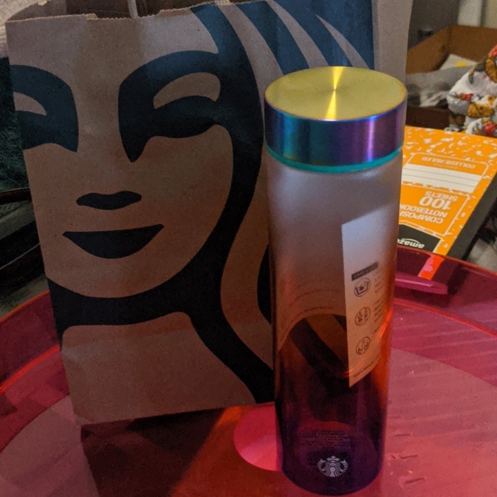 Starbucks ombre water bottle